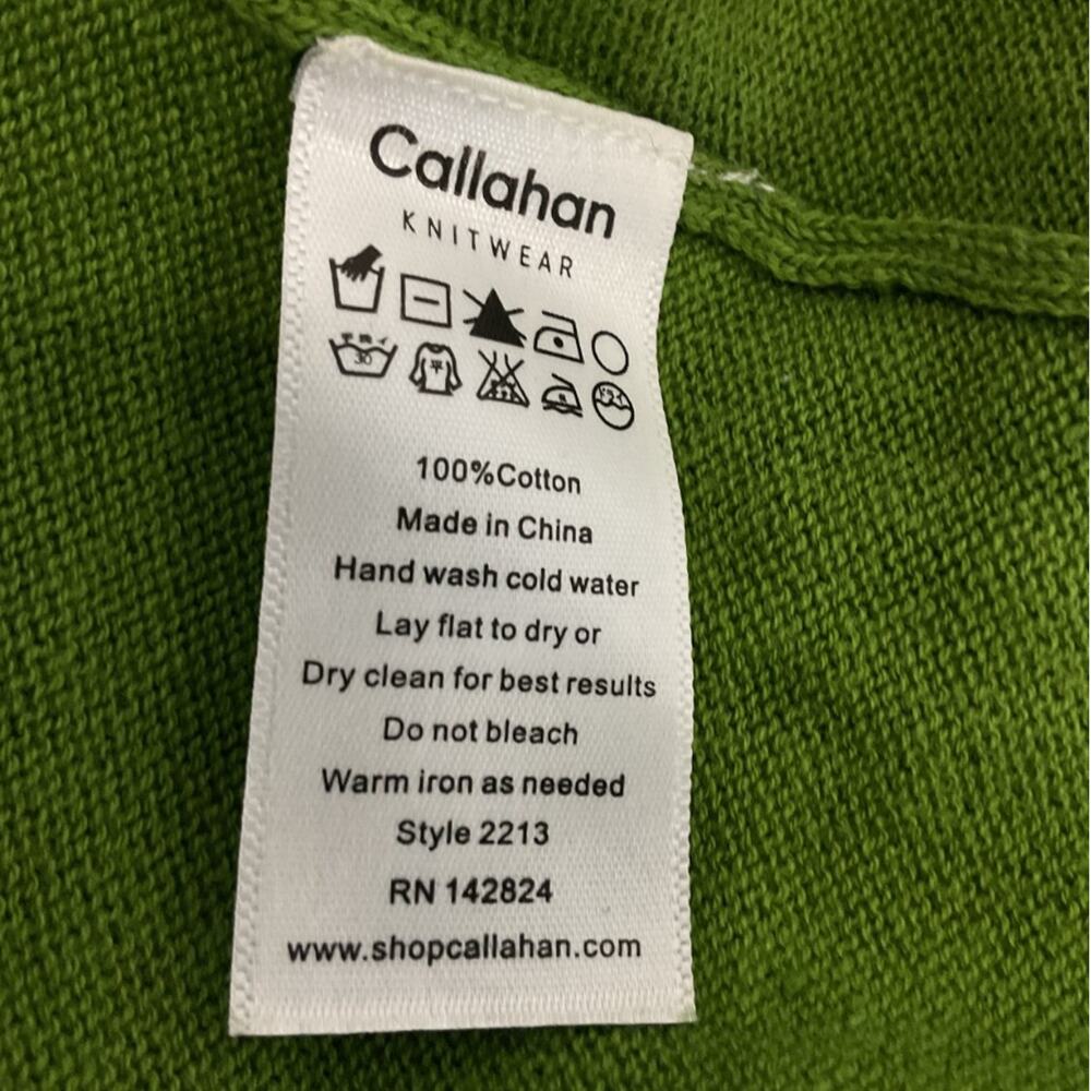 Callahan Asymmetric Olive Lora Top Size S - Picture 5 of 5